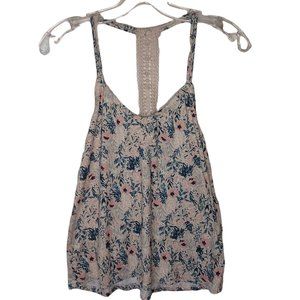 Lucky Brand Floral Top Size Small